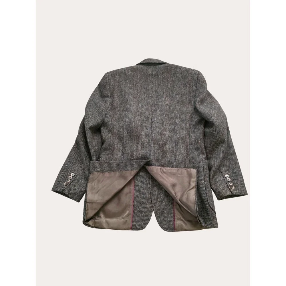 Gallery By Haggar Herringbone Wool Blazer (SKU#1154)